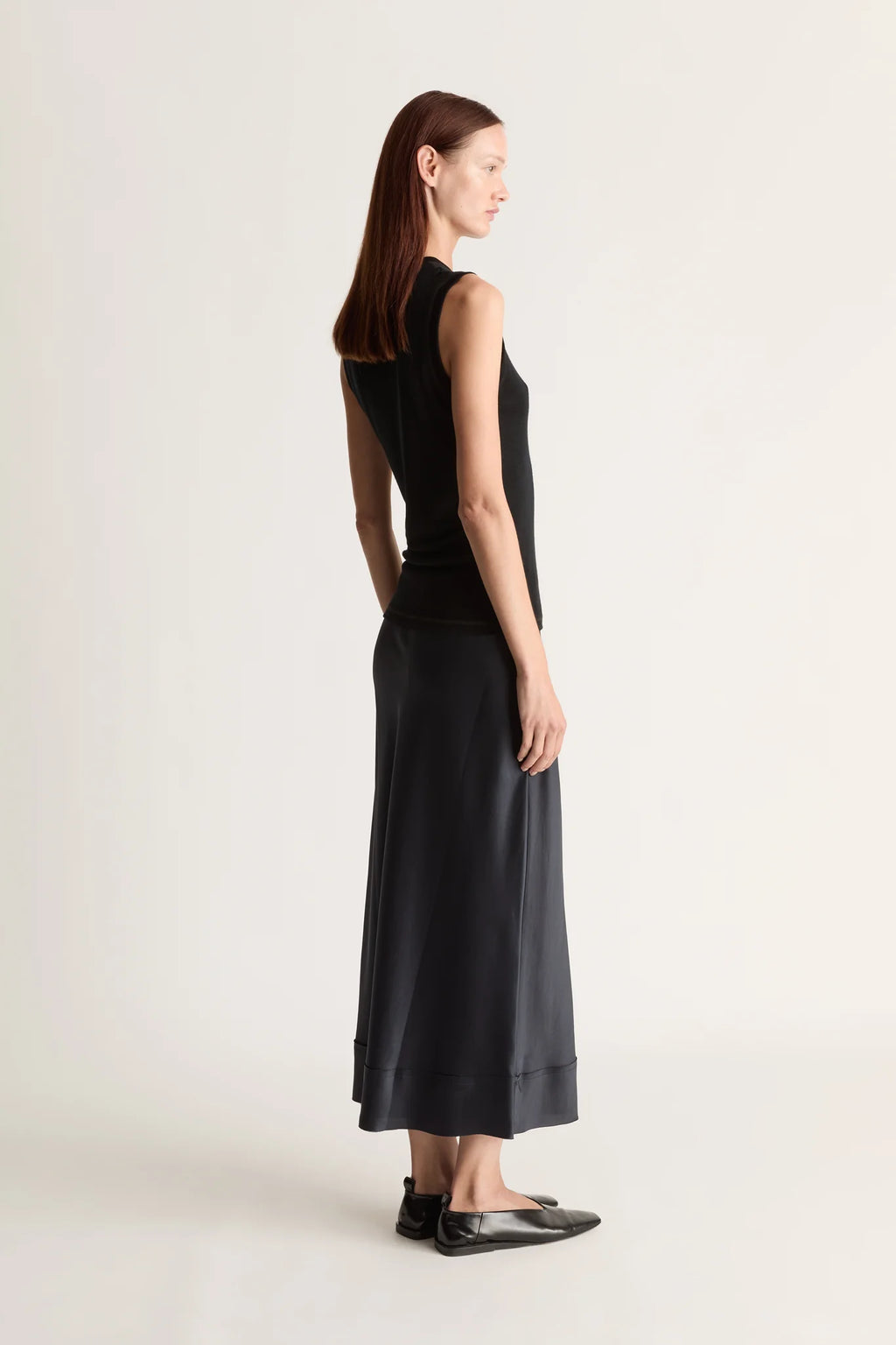 Lee Mathews - Stella Silk Satin Skirt