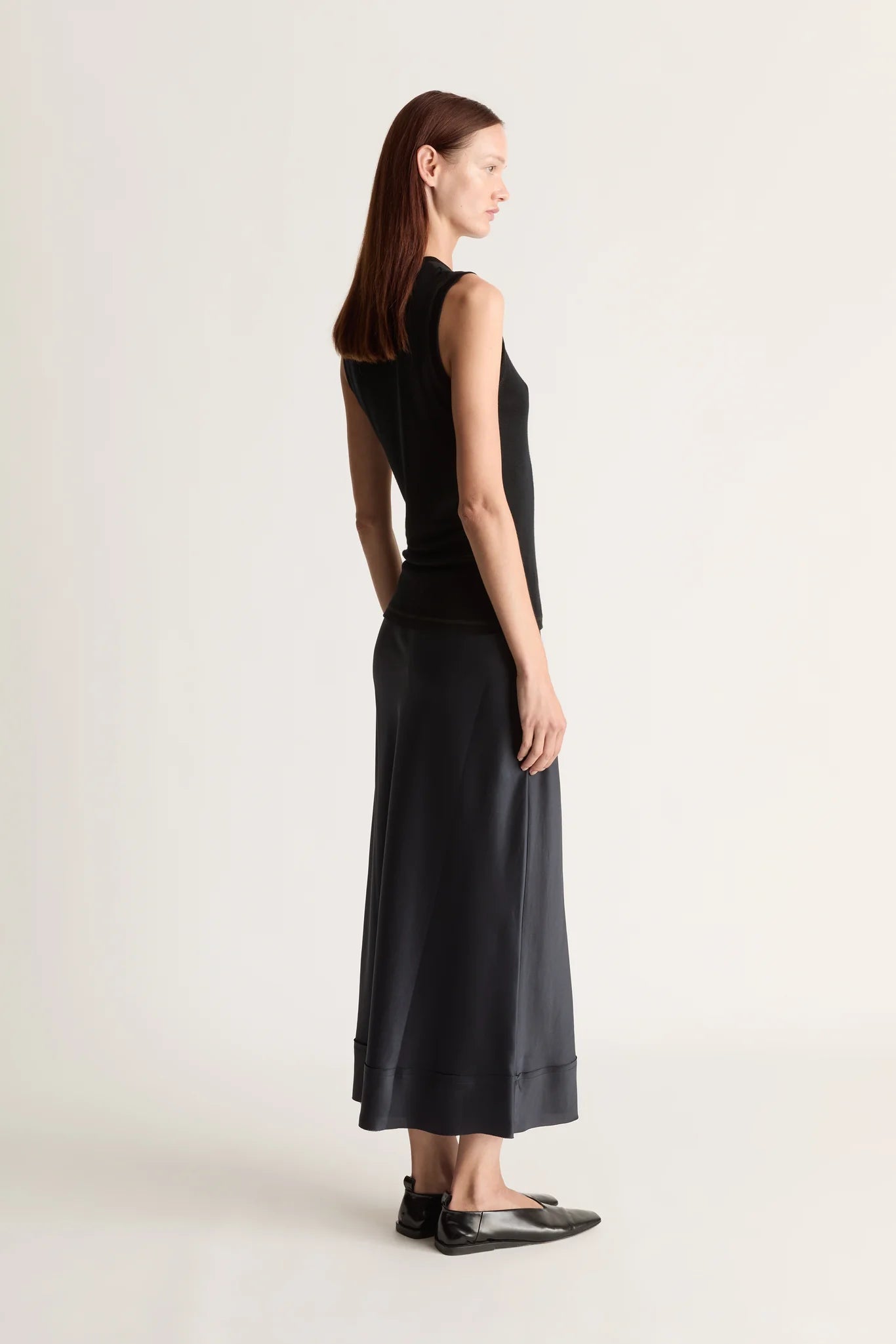 Lee Mathews - Stella Silk Satin Skirt