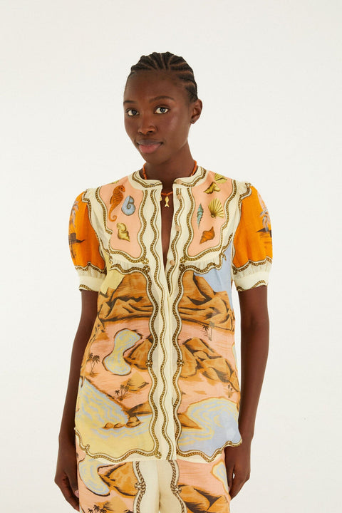 Farm Rio - Souvenir Blouse