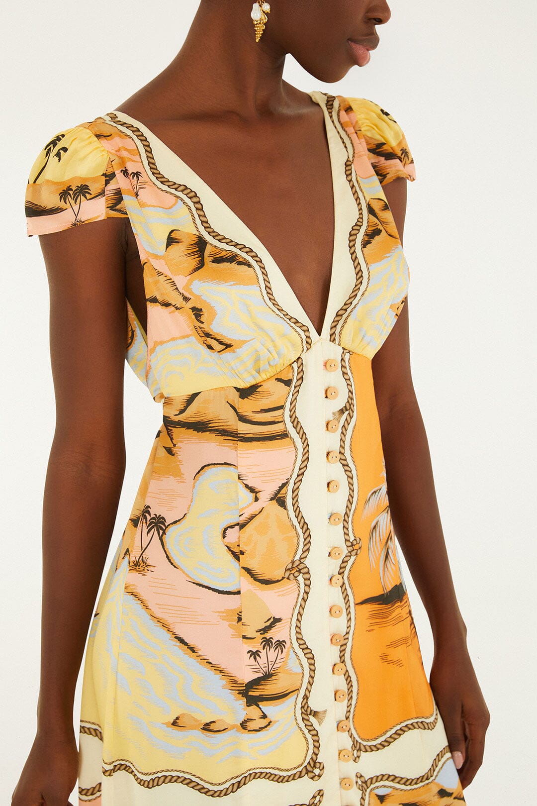 Farm Rio - Souvenir Midi Dress