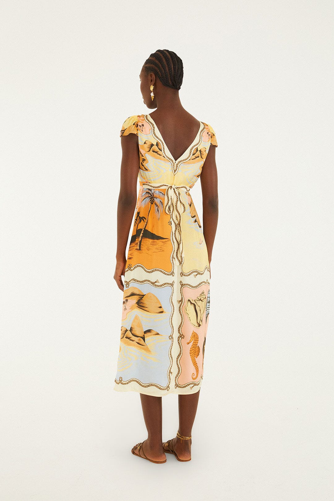 Farm Rio - Souvenir Midi Dress
