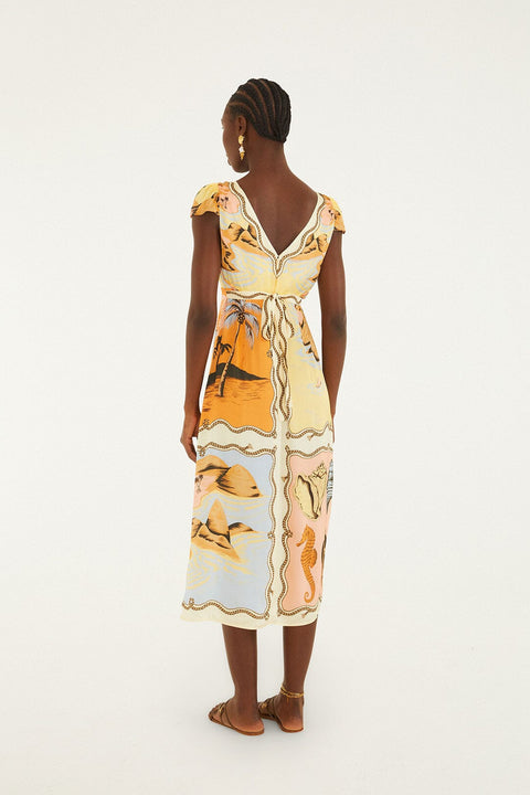 Farm Rio - Souvenir Midi Dress