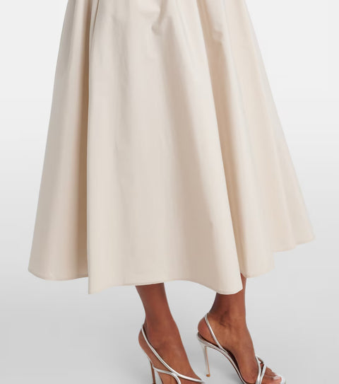 Max Mara - Terry Cotton Poplin Dress