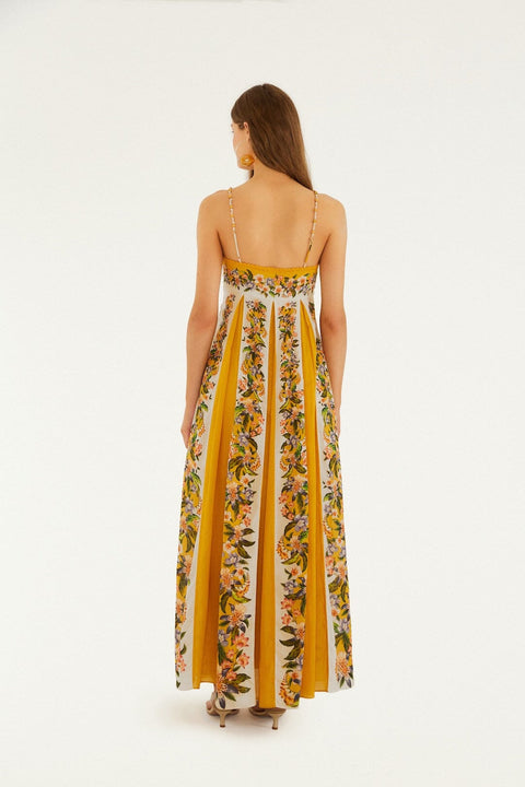 Farm Rio - Sand Hilo Stripes Maxi