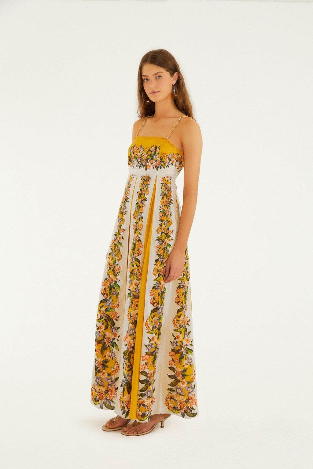 Farm Rio - Sand Hilo Stripes Maxi