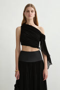 Posse -Solene Top & Skirt Set Black