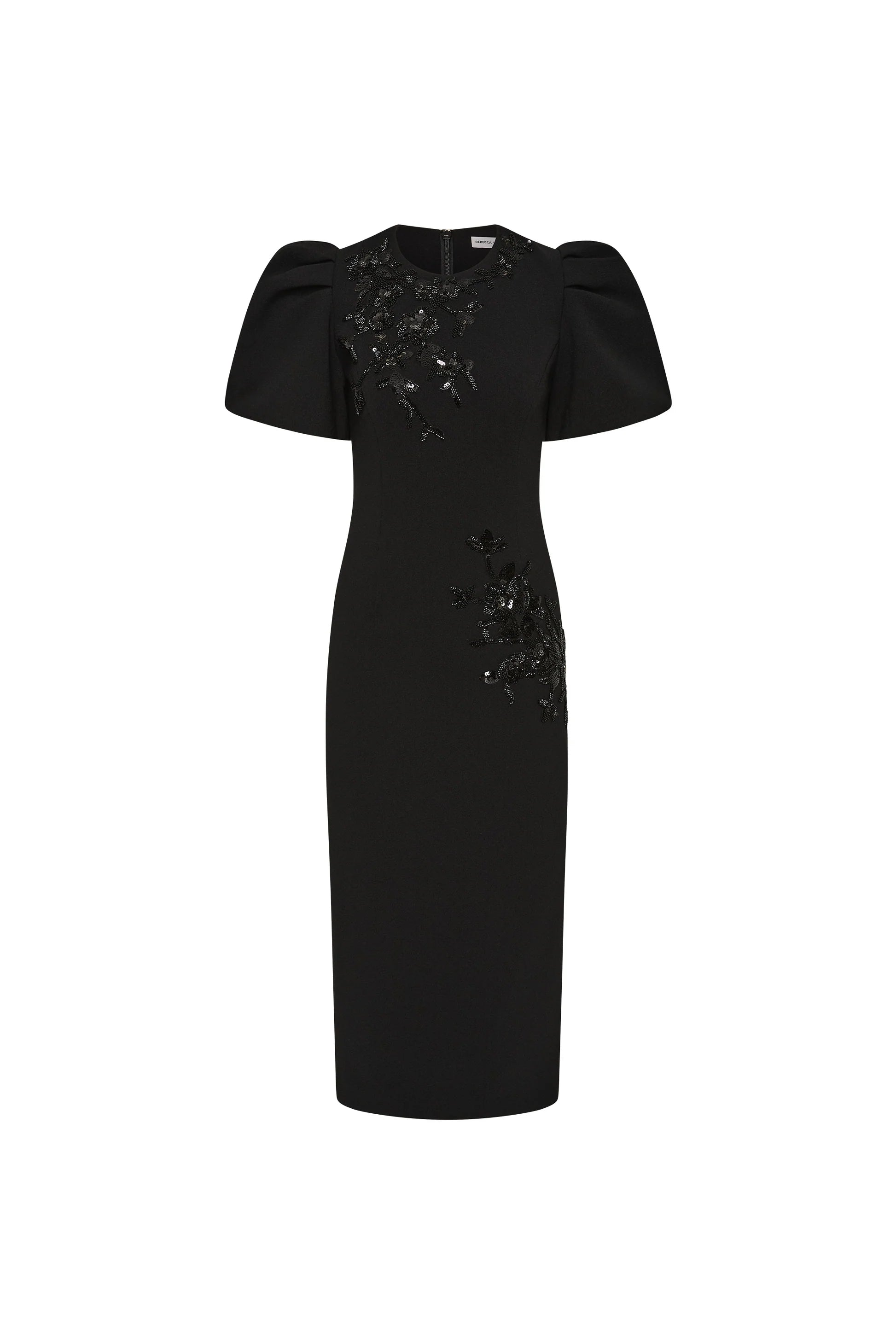 Rebecca Vallance - Livia Midi Black