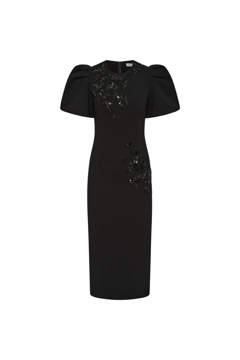 Rebecca Vallance - Livia Midi Black