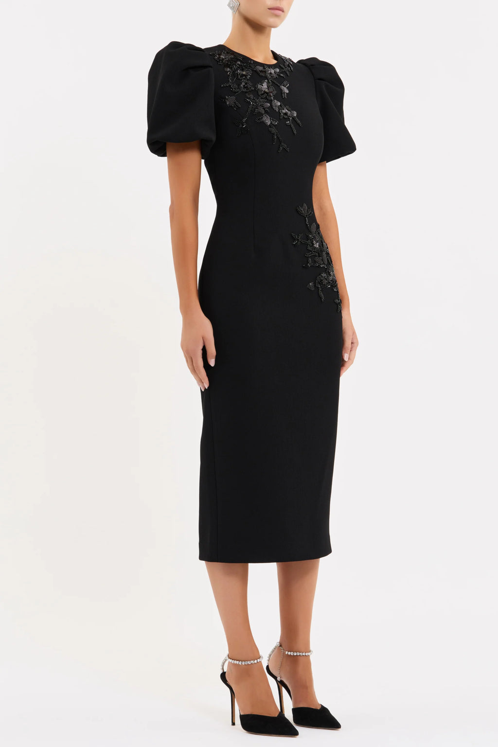 Rebecca Vallance - Livia Midi Black