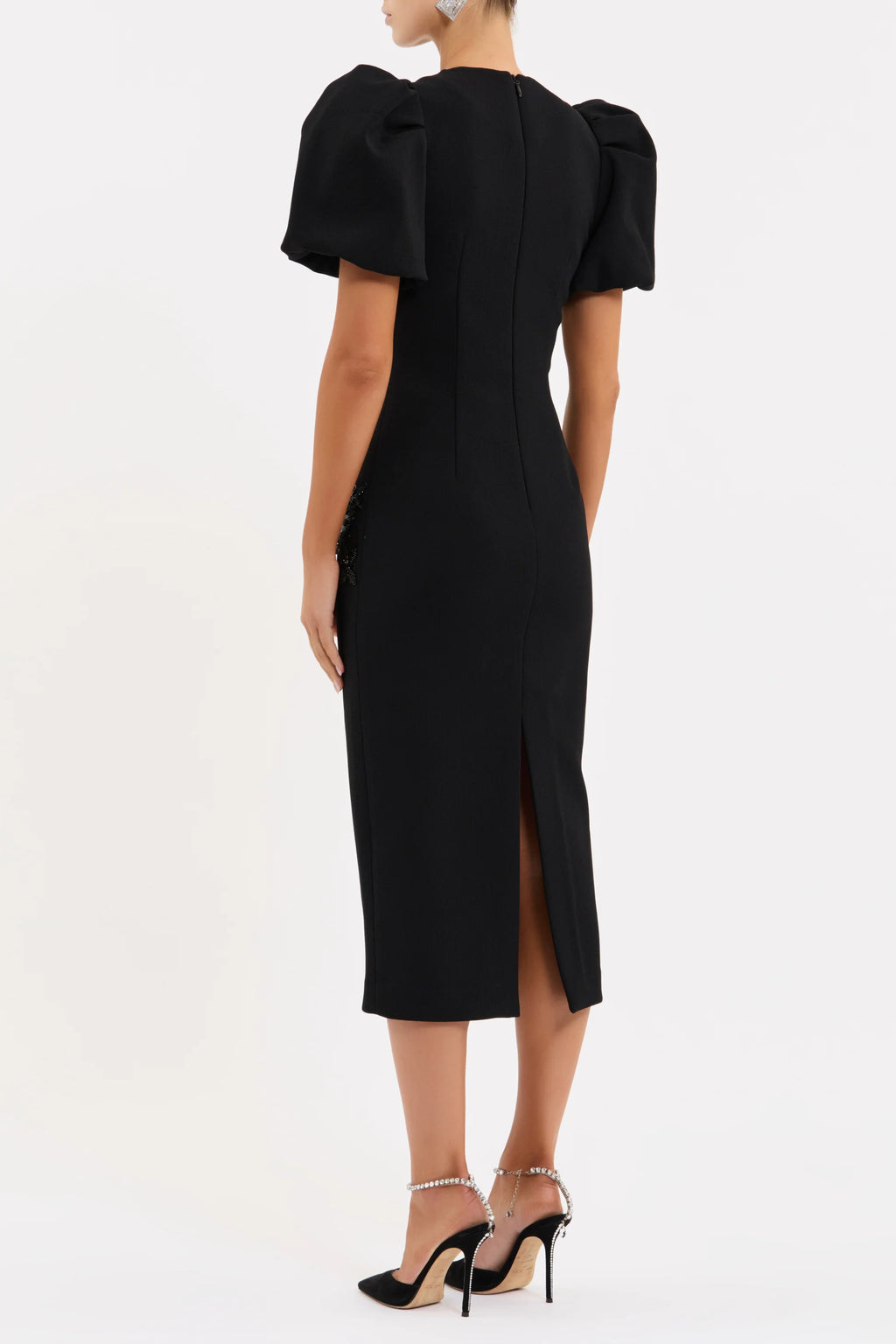 Rebecca Vallance - Livia Midi Black