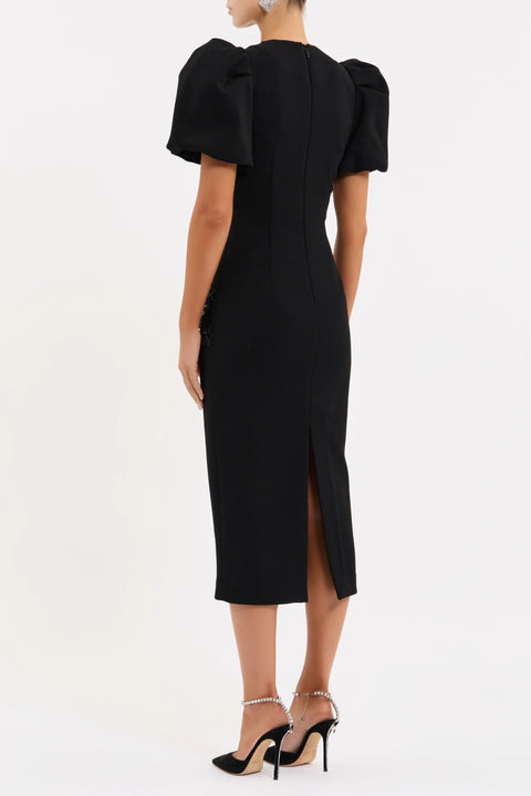 Rebecca Vallance - Livia Midi Black