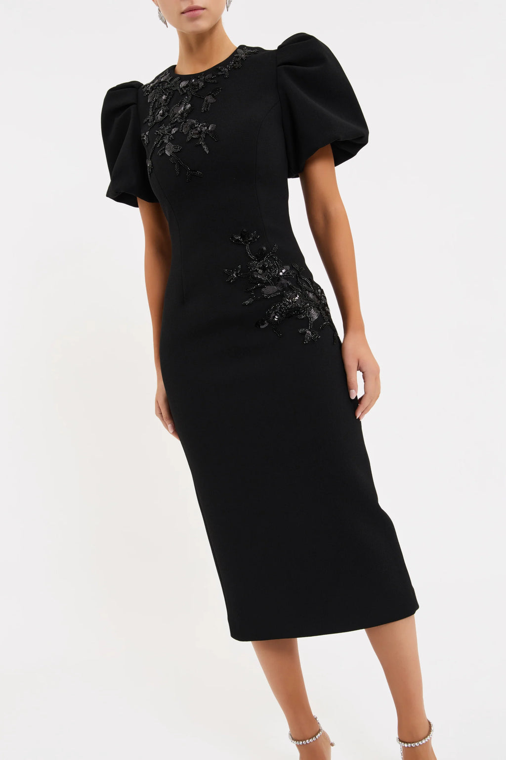 Rebecca Vallance - Livia Midi Black