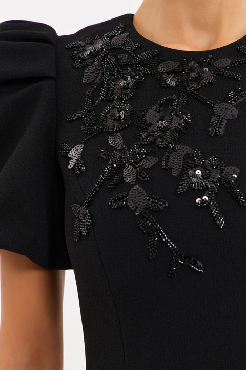 Rebecca Vallance - Livia Midi Black