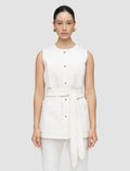 Joseph - Balan Denim Sleeveless Jacket