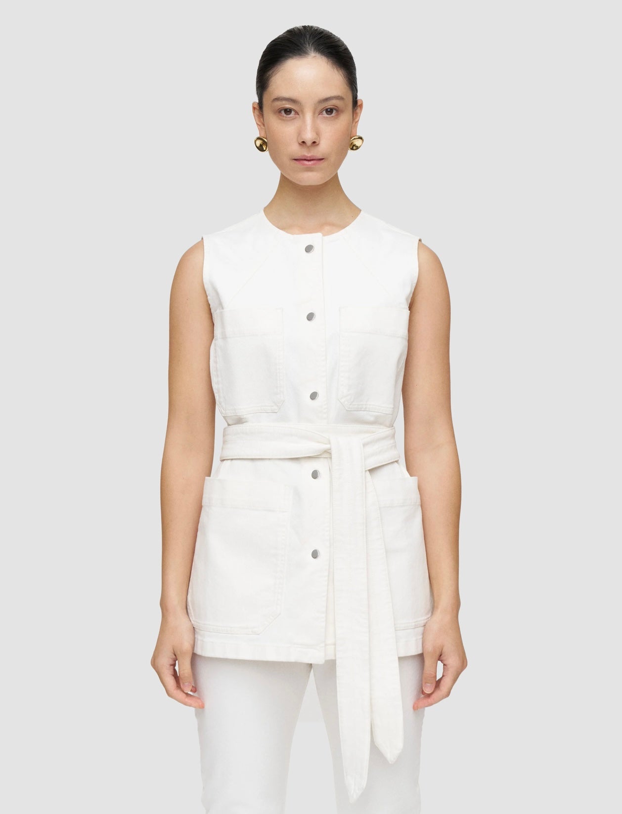 Joseph - Balan Denim Sleeveless Jacket