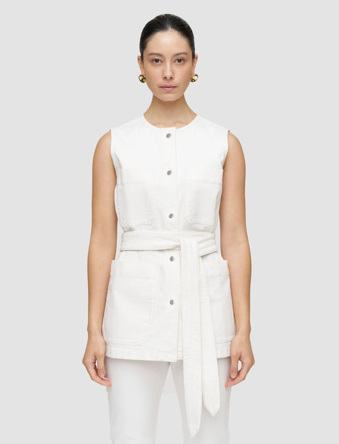 Joseph - Balan Denim Sleeveless Jacket