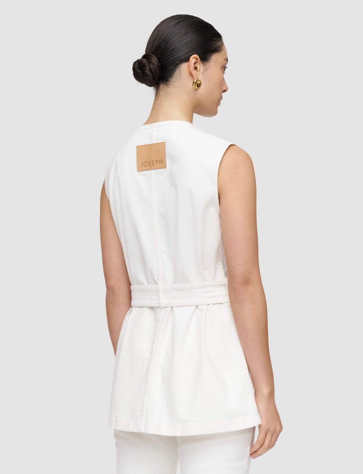 Joseph - Balan Denim Sleeveless Jacket