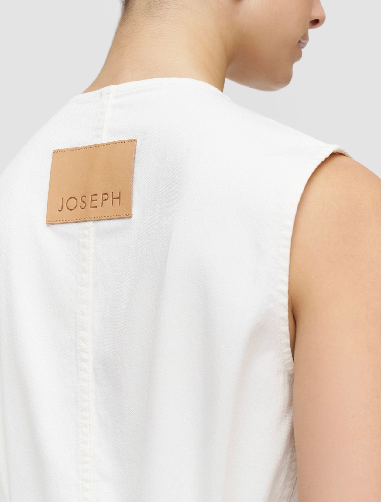 Joseph - Balan Denim Sleeveless Jacket