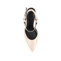 Lana Wilkinson - Dominique Pump Ivory Patent Leather