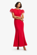 Leo Lin - Sophia Puff Sleeve Midi Dress