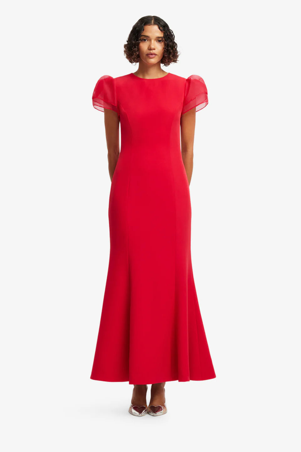 Leo Lin - Sophia Puff Sleeve Midi Dress