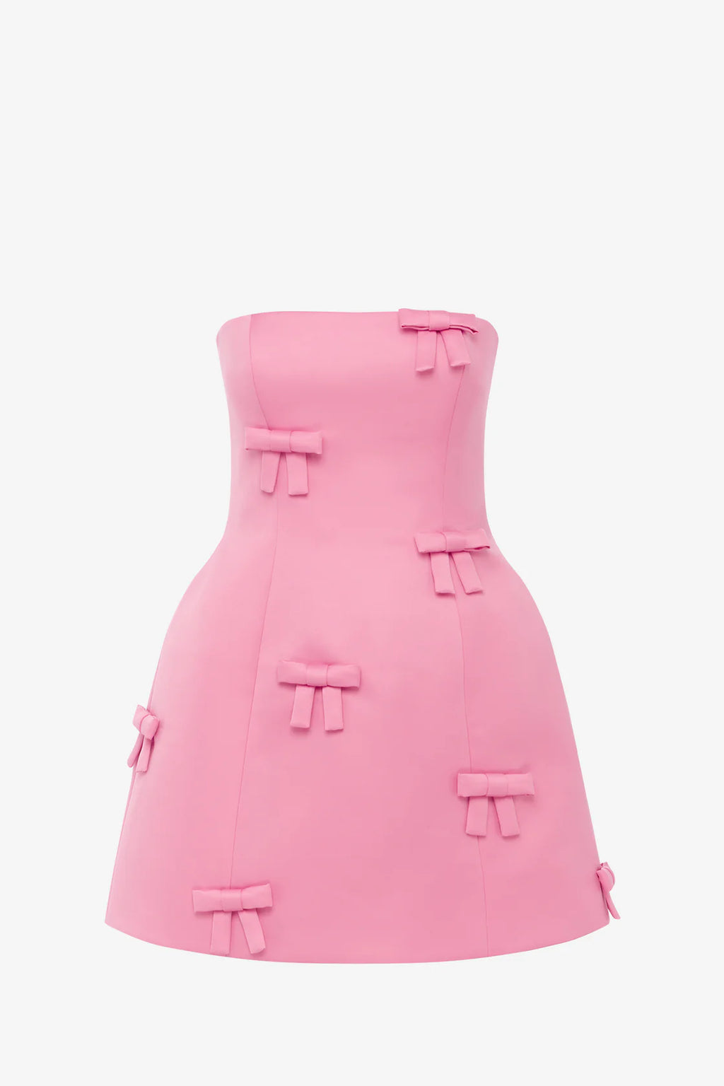 Leo Lin - Roselle Bow Mini Dress