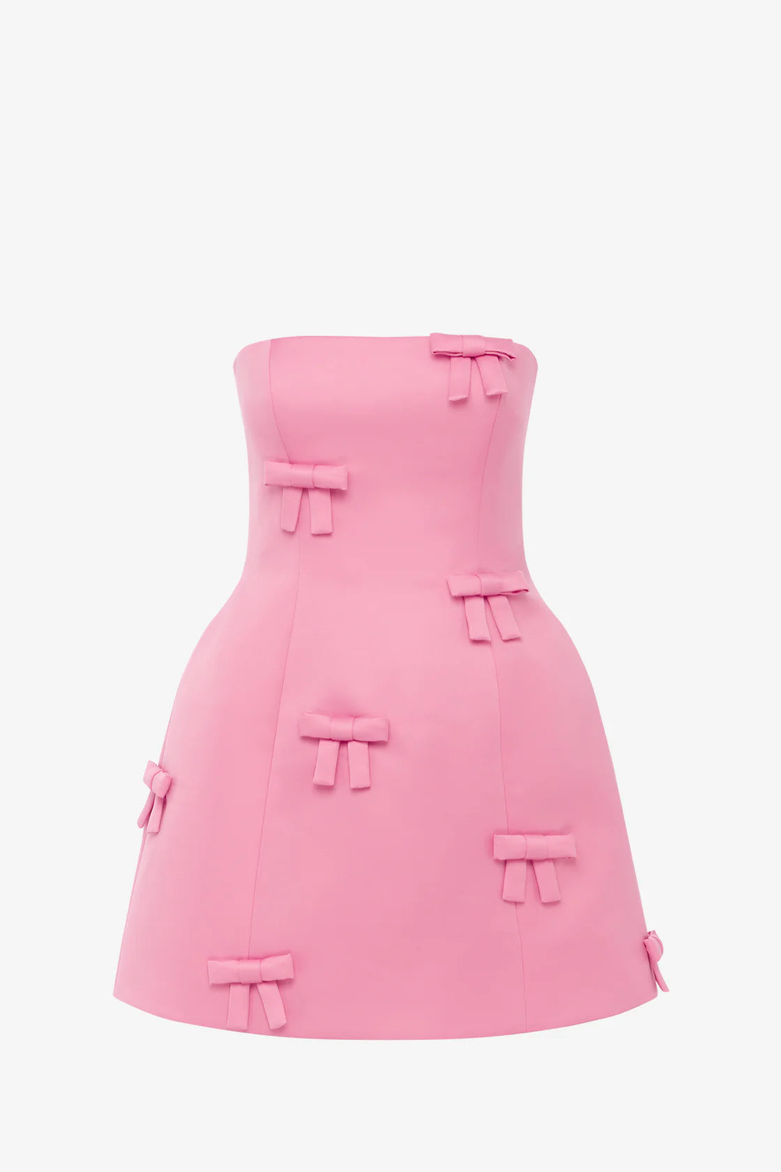 Leo Lin - Roselle Bow Mini Dress