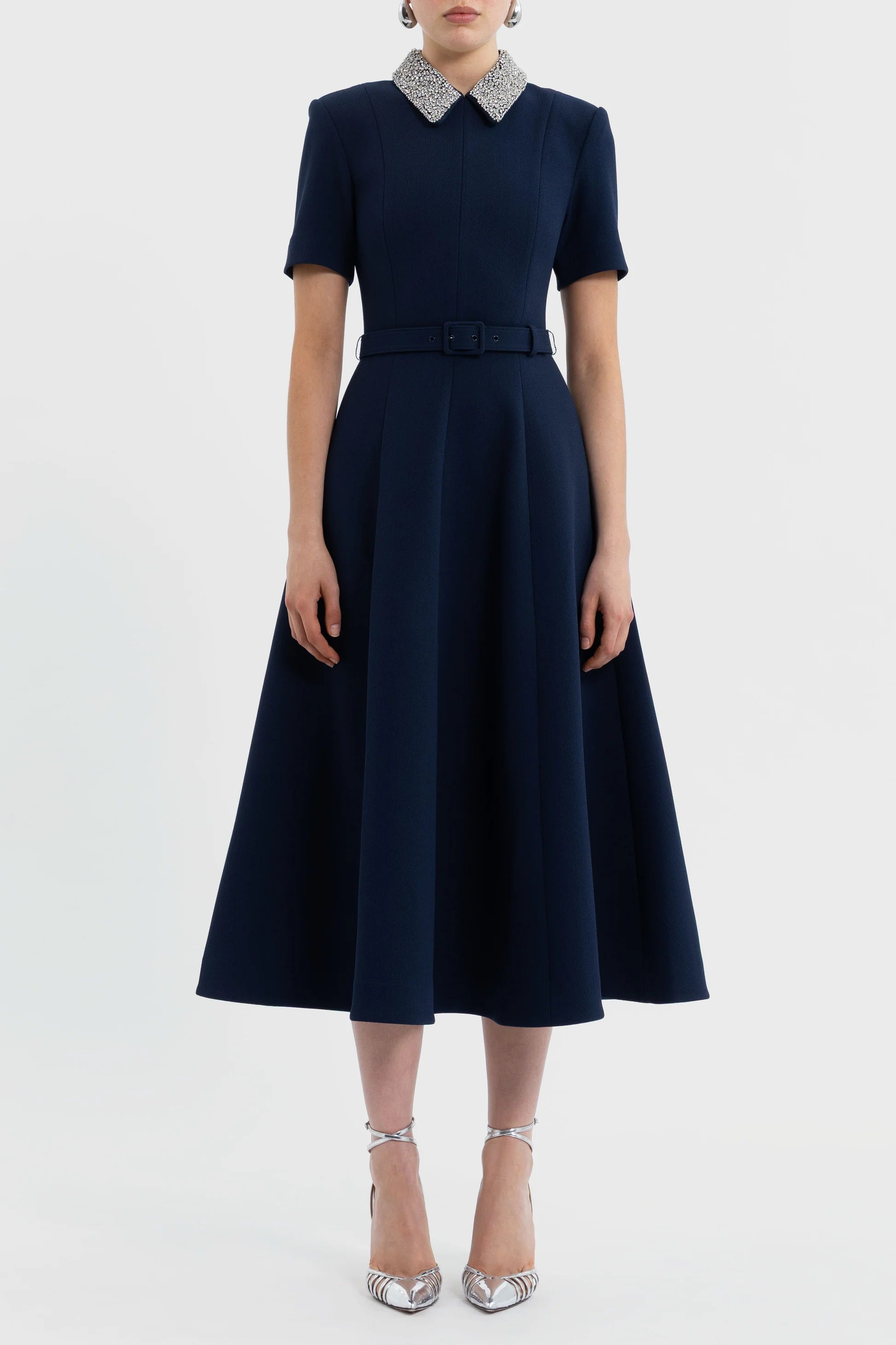 Rebecca Vallance - Xena Short Sleeve Midi Dress