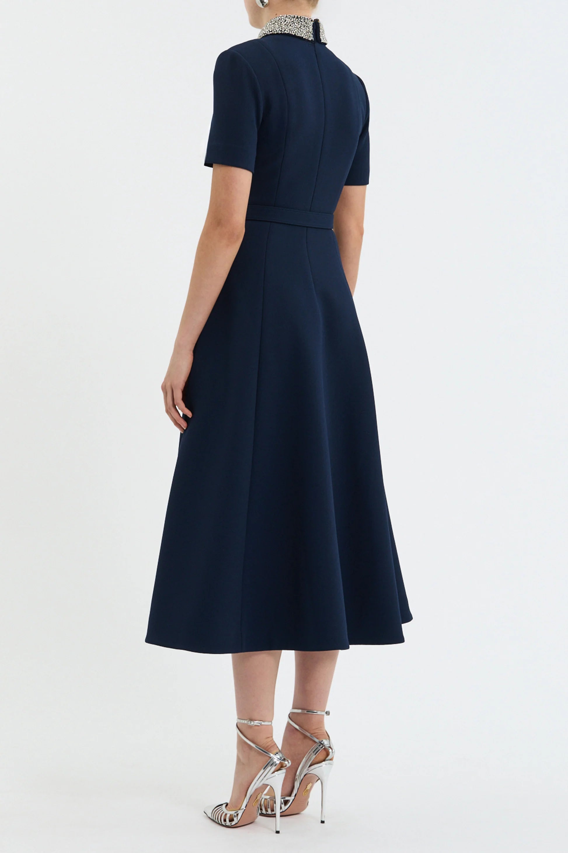Rebecca Vallance - Xena Short Sleeve Midi Dress