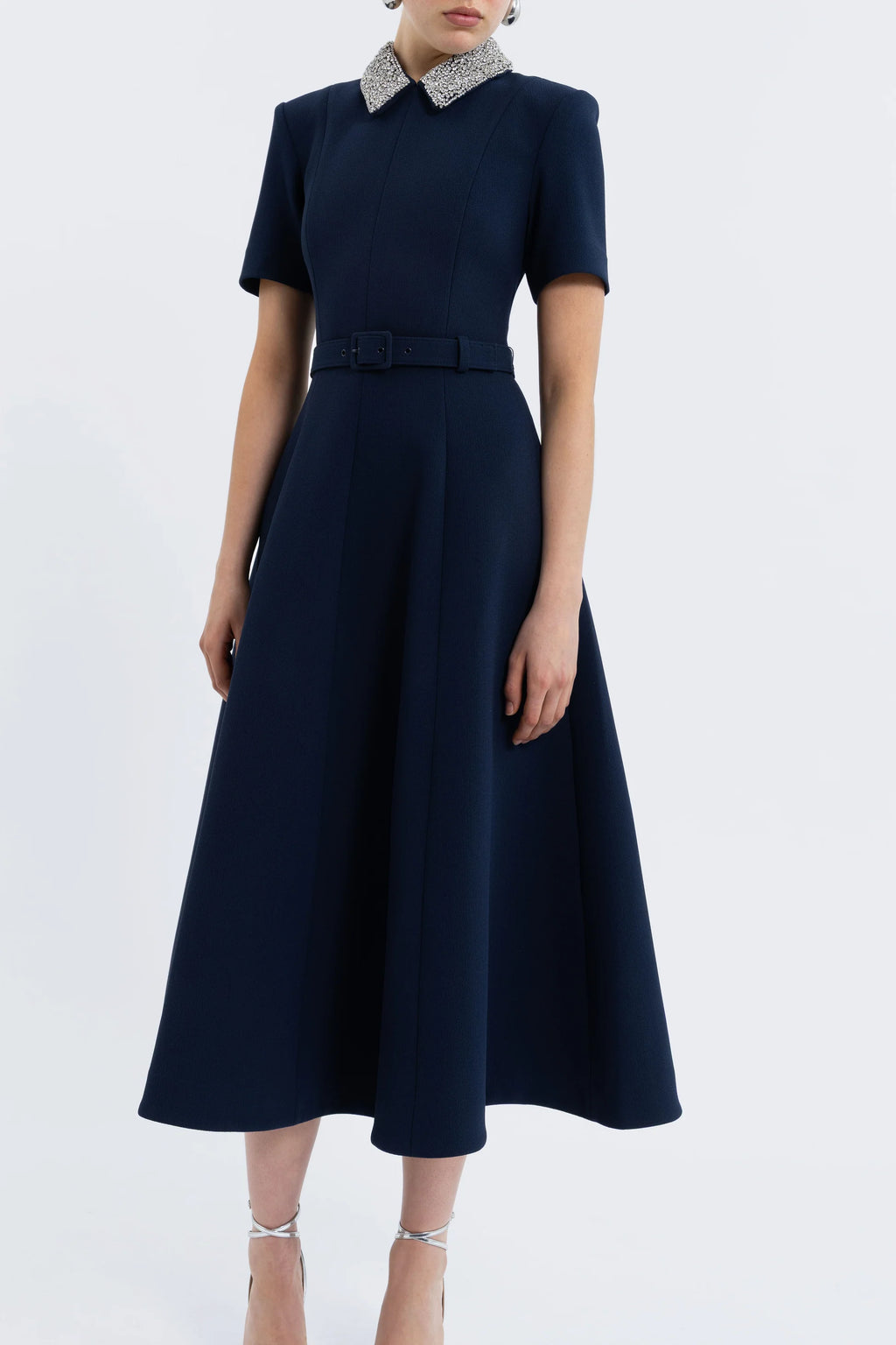 Rebecca Vallance - Xena Short Sleeve Midi Dress
