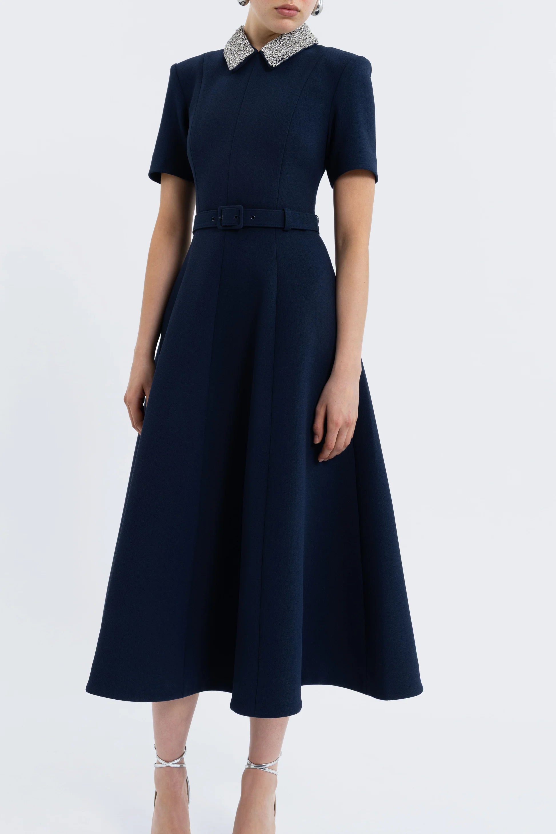 Rebecca Vallance - Xena Short Sleeve Midi Dress