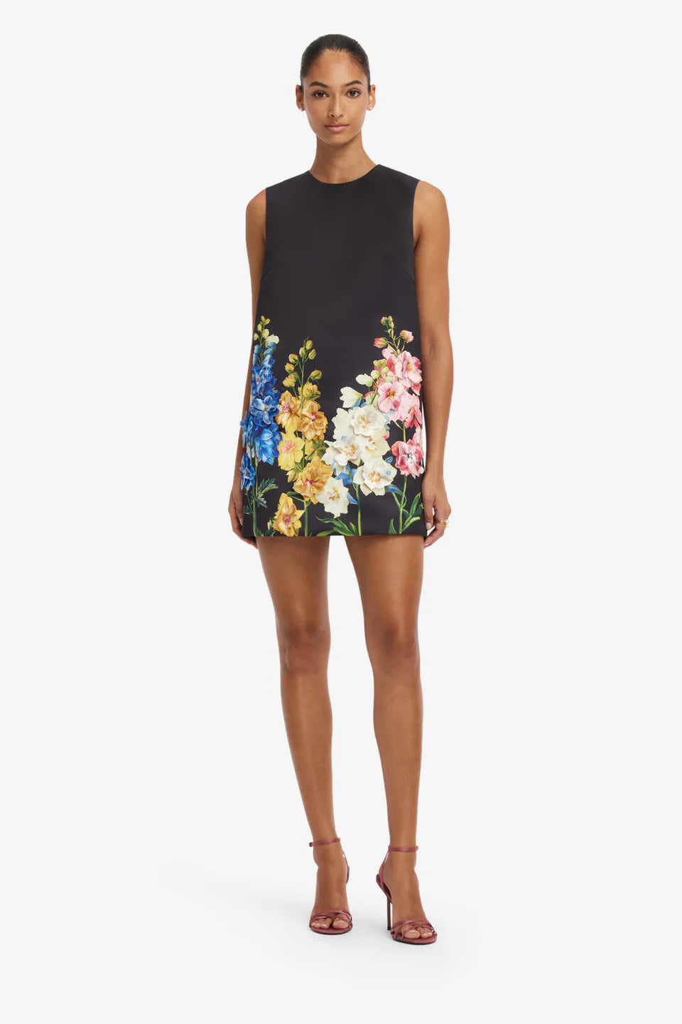 Leo Lin - Yvonne Embroidered Mini Dress