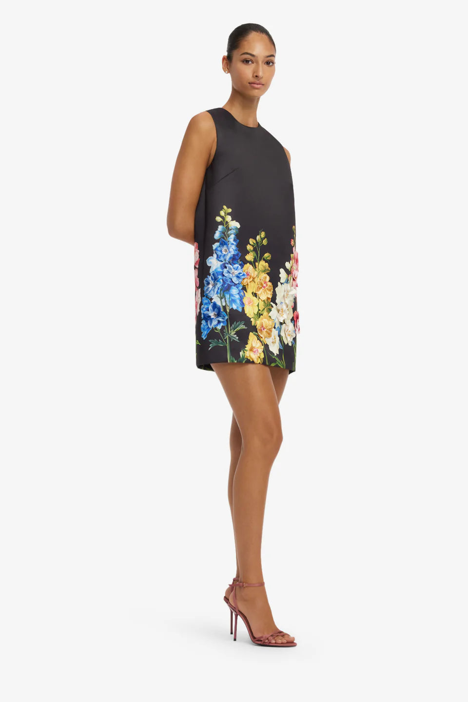 Leo Lin - Yvonne Embroidered Mini Dress