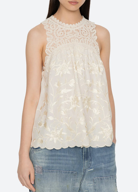 Sea New York - Alina Lace Tank Top
