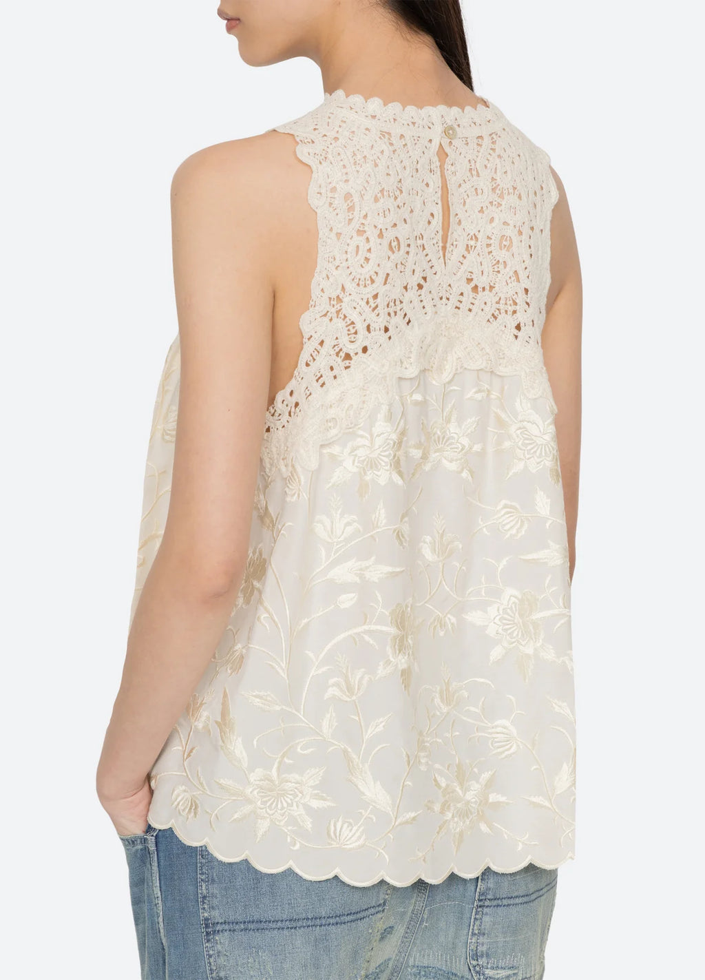 Sea New York - Alina Lace Tank Top