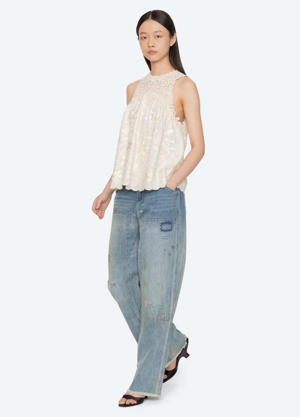 Sea New York - Alina Lace Tank Top