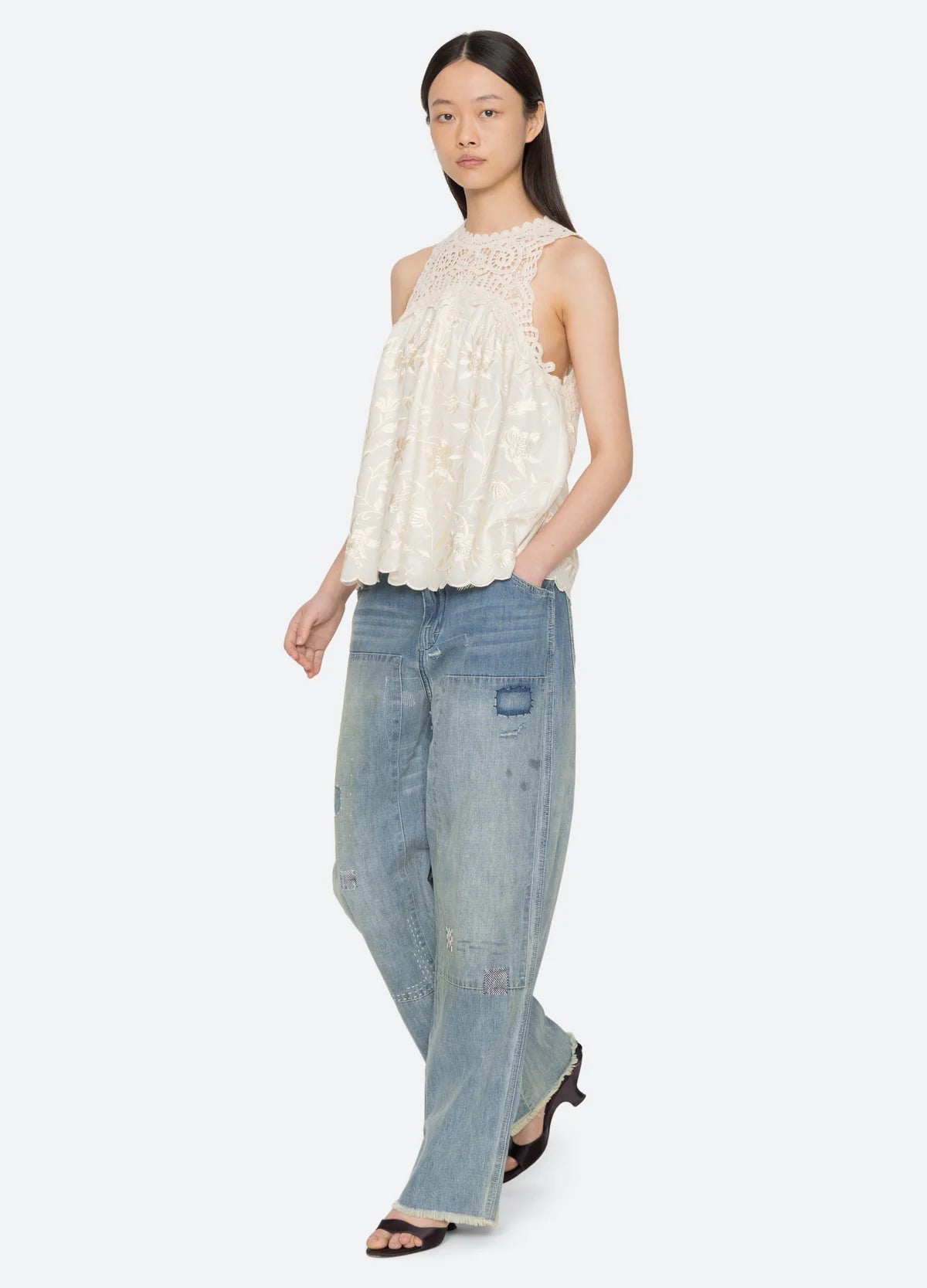 Sea New York - Alina Lace Tank Top