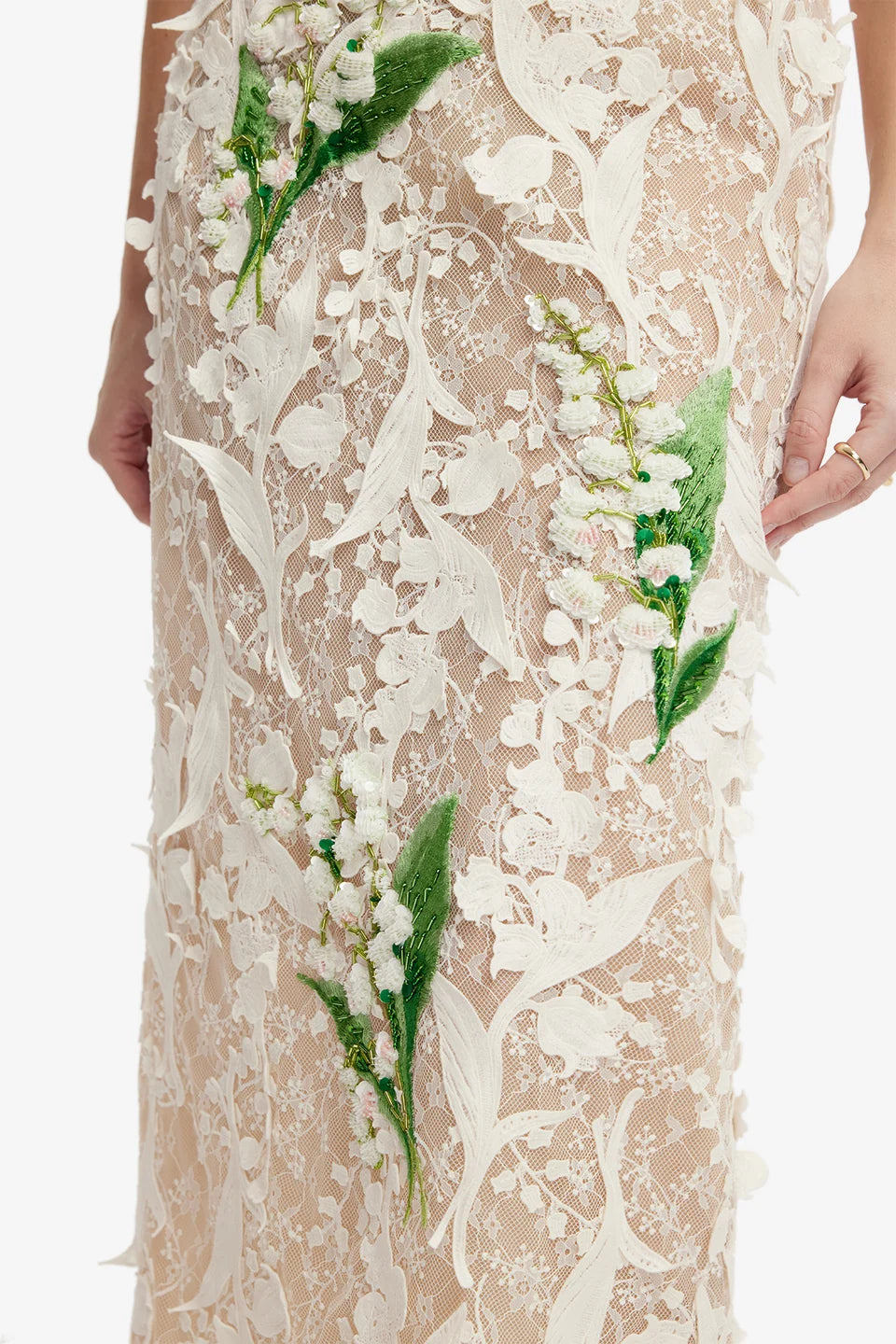 Leo Lin - Kyra Embellished Skirt