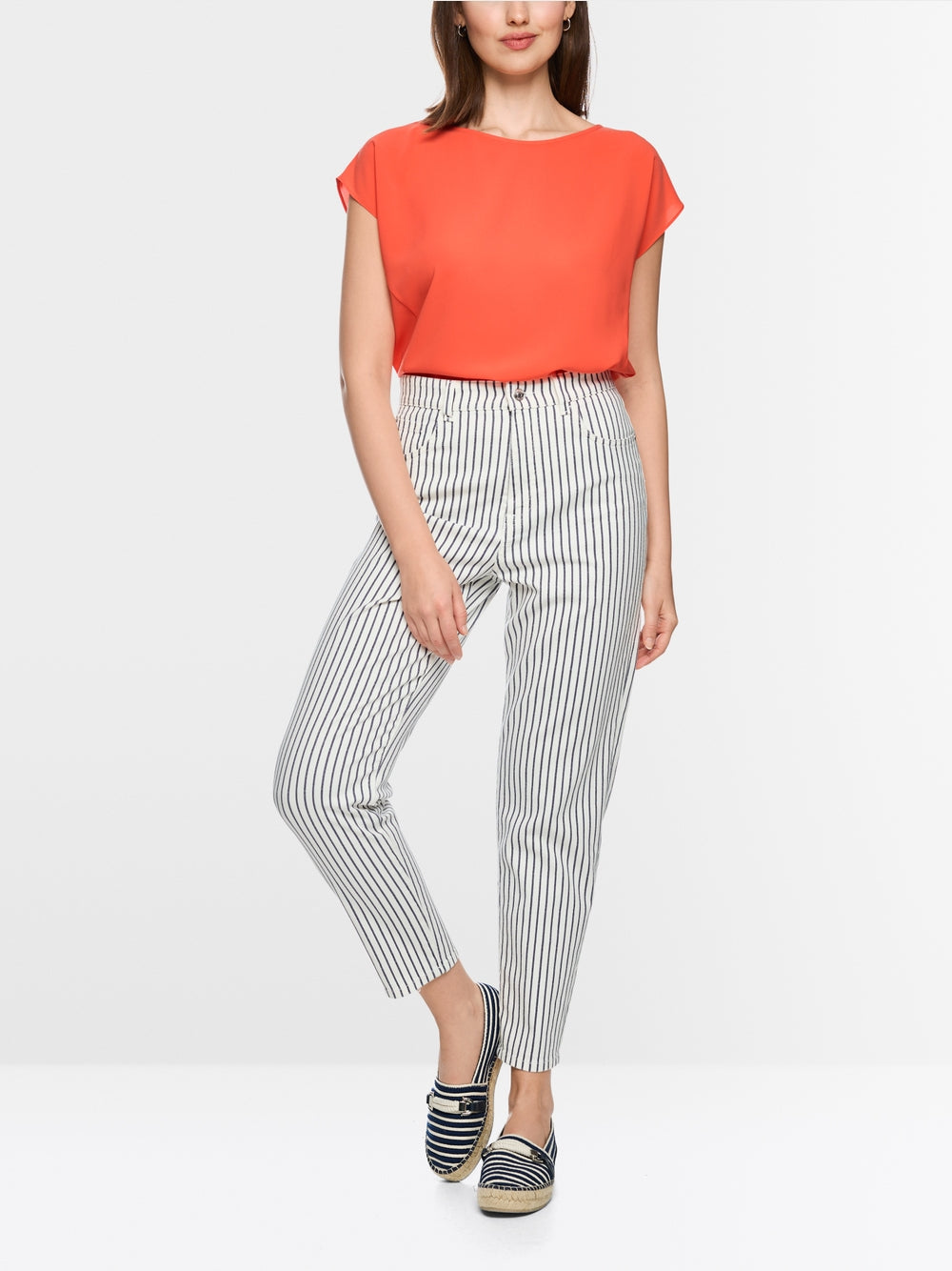 Marc Cain - Striped Jeans