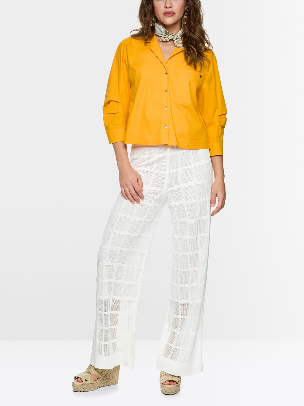 Marc Cain - Casual Cropped Shirt