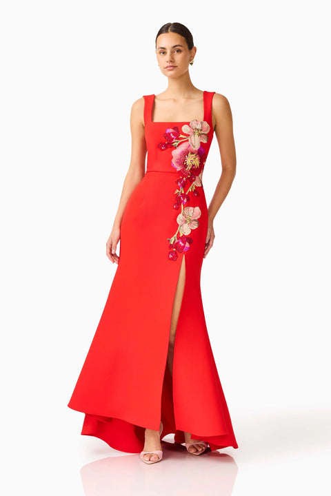 Elliatt - Fleurisca Embroidered Gown