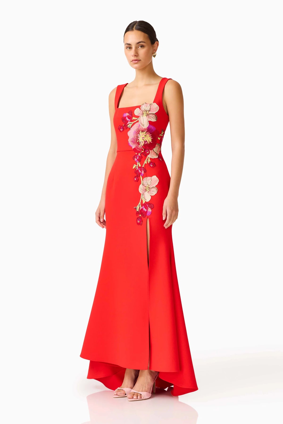 Elliatt - Fleurisca Embroidered Gown