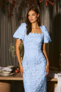 Elliatt - Magnella Puff Sleeve Maxi Dress