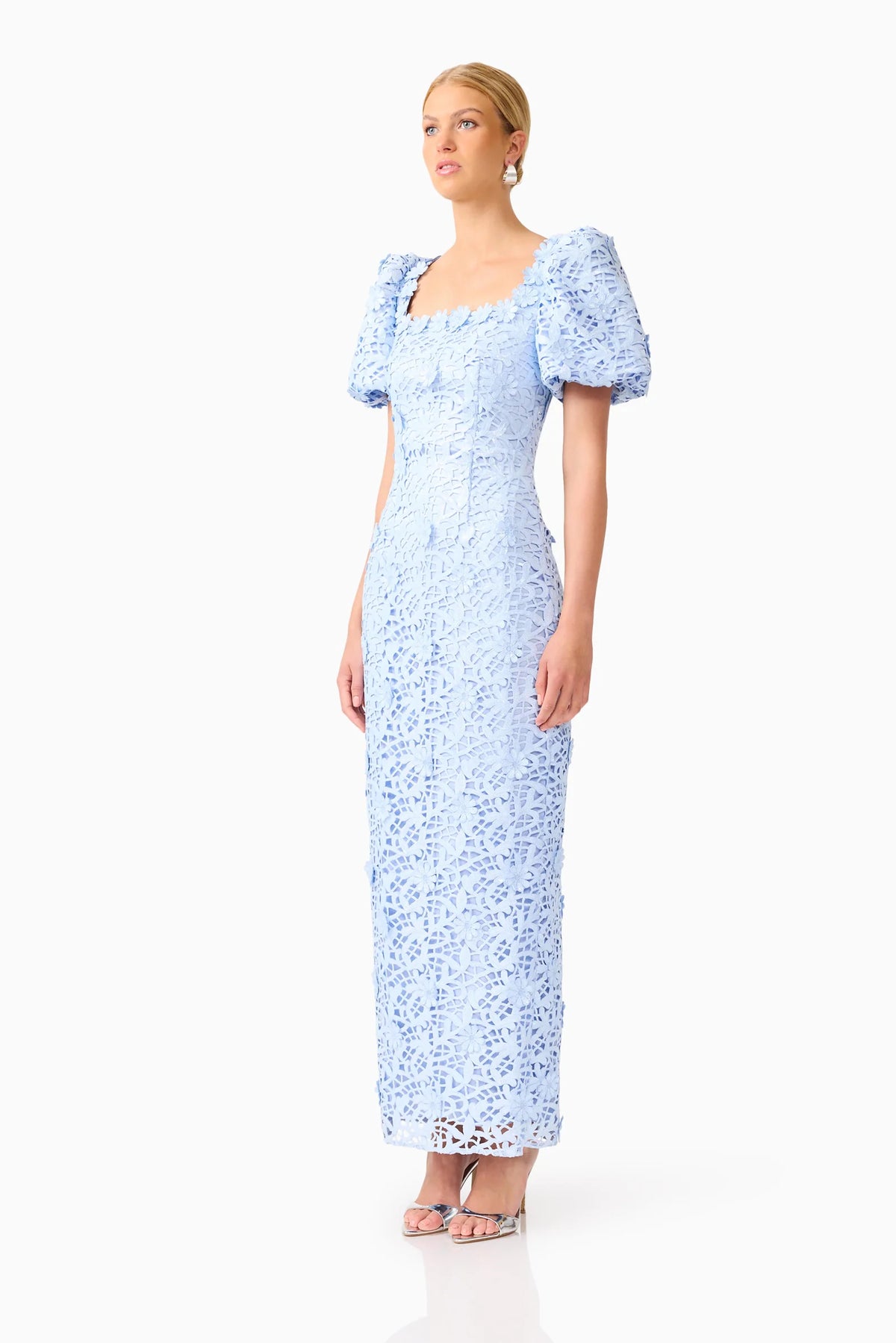 Elliatt - Magnella Puff Sleeve Maxi Dress