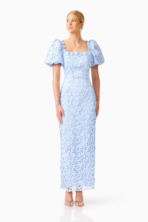 Elliatt - Magnella Puff Sleeve Maxi Dress