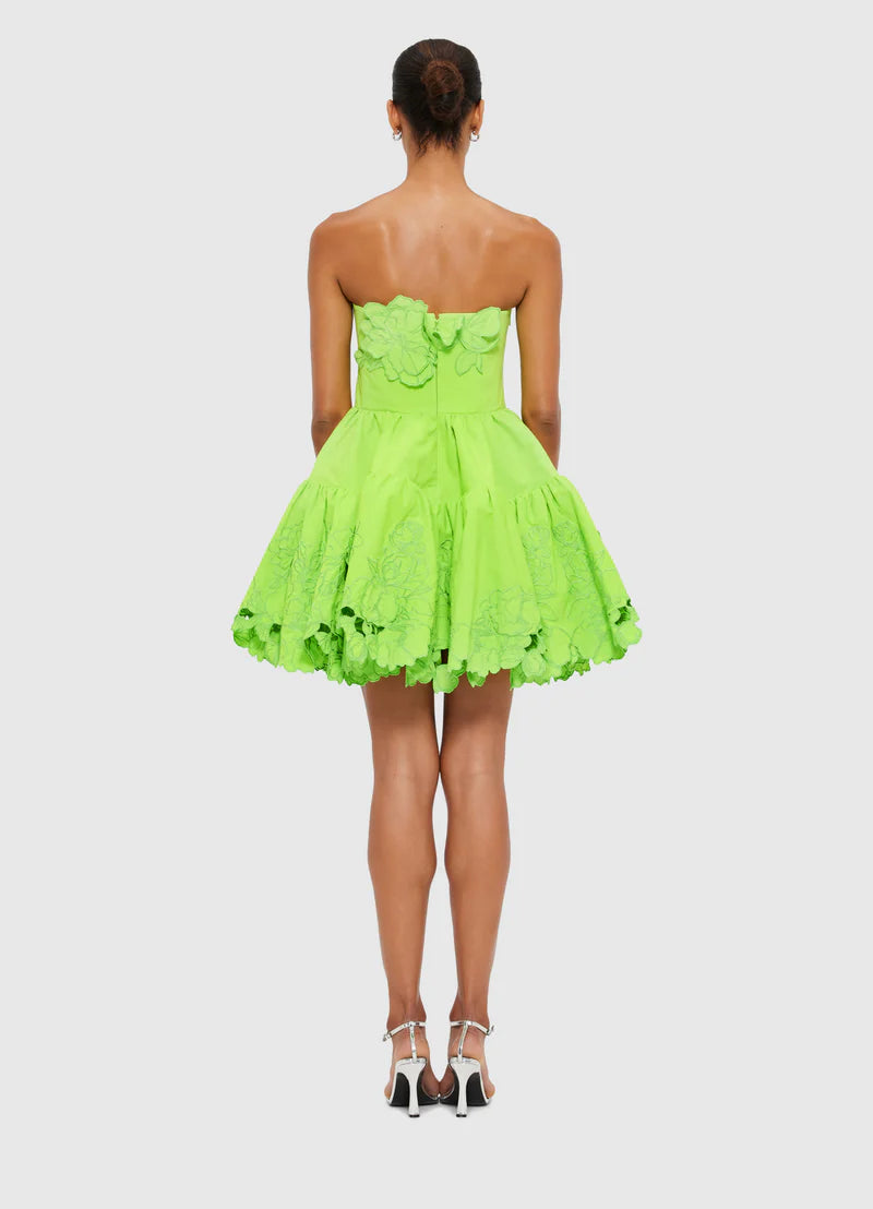 Leo Lin - Skye Applique Bustier Mini