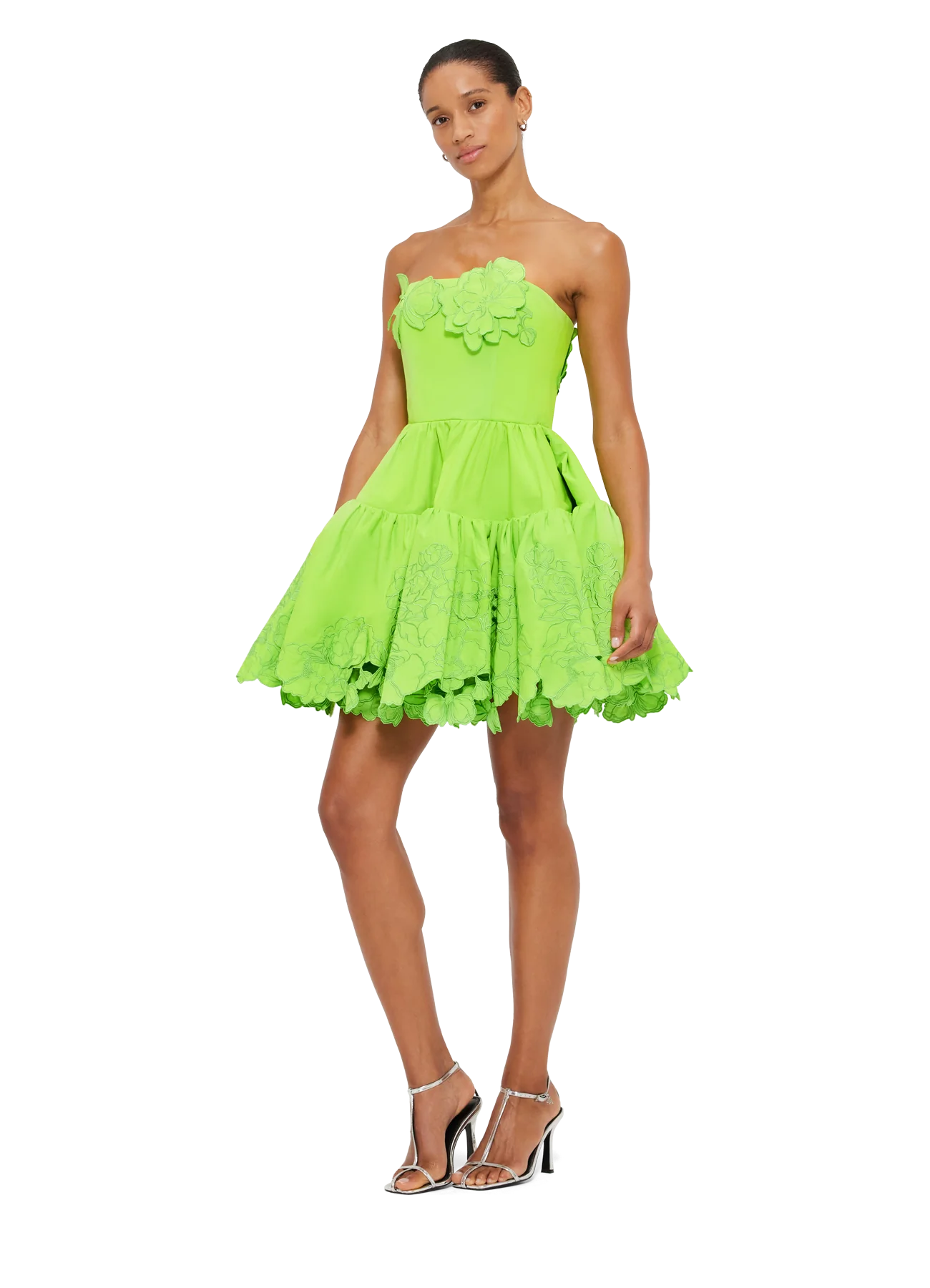Leo Lin - Skye Applique Bustier Mini