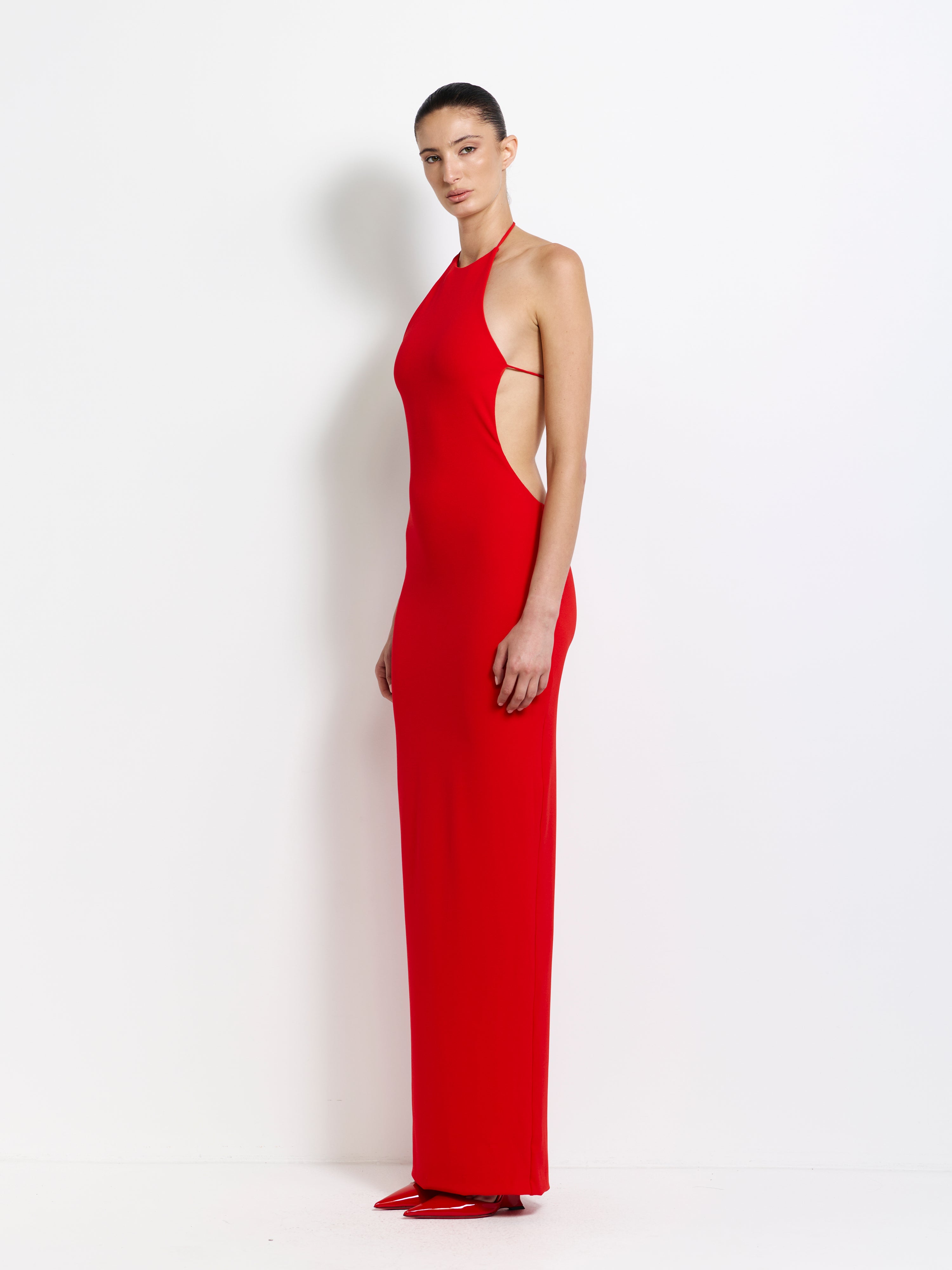 Effie Kats - Jett Gown Cherry Red